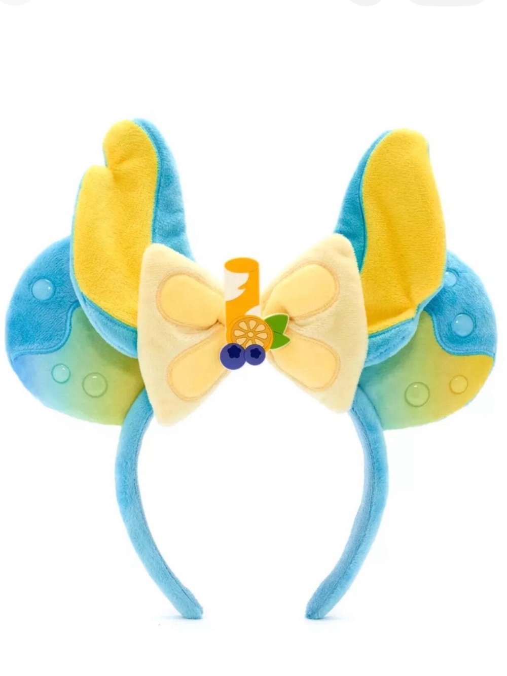 NWT Disney Stitch Munchlings Blueberry Lemonade Mouse Ears Headband